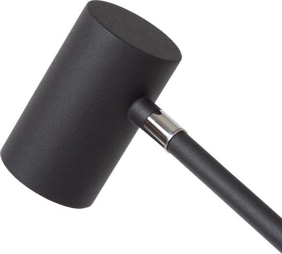 Lucide TIPIK - Oplaadbare Vloerlamp - Accu/Batterij - LED 3 StepDim - 1x3W 2700K - Zwart