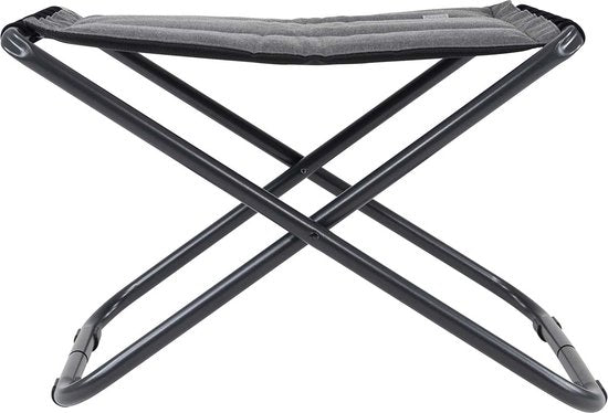 Crespo - Voetenbank voor lounger - AP/306 - Tex-Comfort - Licht grijs