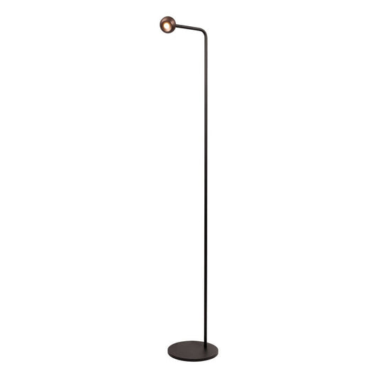 Lucide Montana Vloerlamp - LED - Dimbaar - Koffie