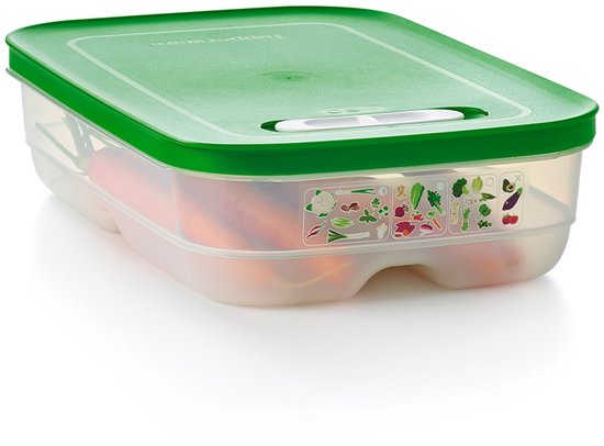 Tupperware Fridge Smart 1,8l - Vershoudbakjes - BPA-vrij - Voorraadpot - Lunchbox - Plastic Bakjes - Voedselcontainer - Voedsel blijft 2 keer langer vers
