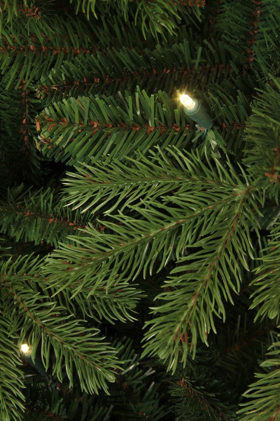 Black Box Trees Brampton Kunstkerstboom met LED Verlichting - H215 x Ø142 cm - Groen