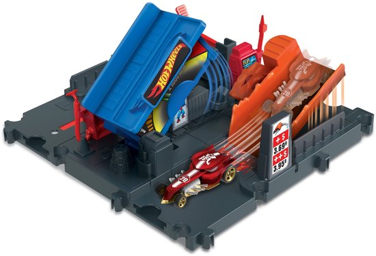 Hot Wheels City Explorer Fuel Station Shift - Hot wheels uitbreiding - Hot wheels baandelen