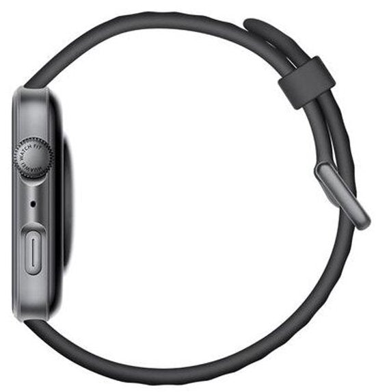HUAWEI WATCH FIT 4 - Zwart Fluorelastomeer Horlogeband - Ultra slank design | Geavanceerde sportmodi | Tot 10 dagen batterijduur | Compatibel met iOS en Android