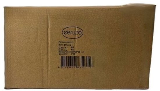 Ceruzo Fietsenrek voor 3 Fietsen – 101x33x26 cm – Voor E-bike & MTB – Vloer- en Muurmontage – Zwart