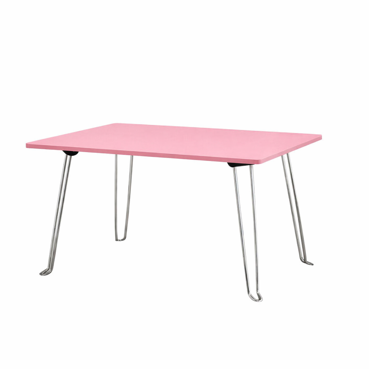 SoBuy Laptoptafel - 60x40x31 cm - Hout & Metaal - Compact en Multifunctioneel