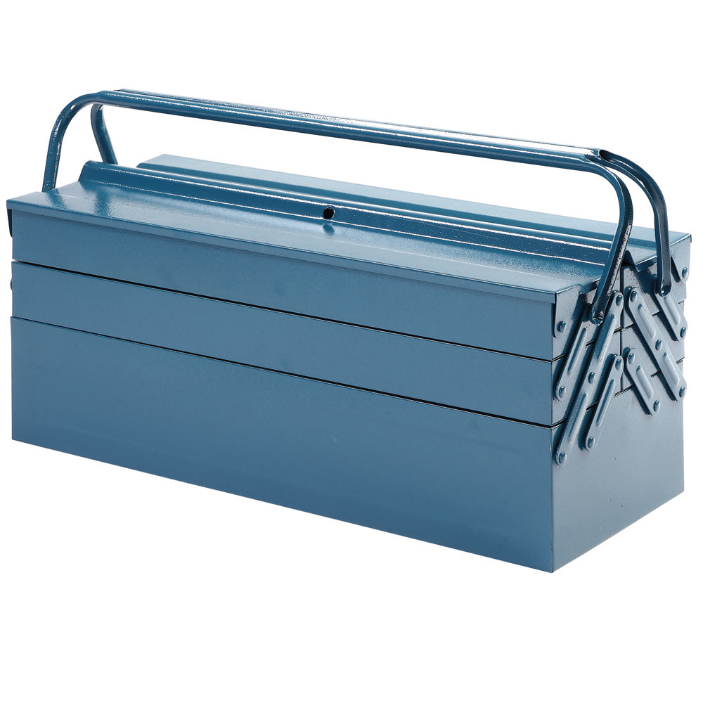 Monzana Gereedschapskoffer - Staal 53x20x20cm - Blauw