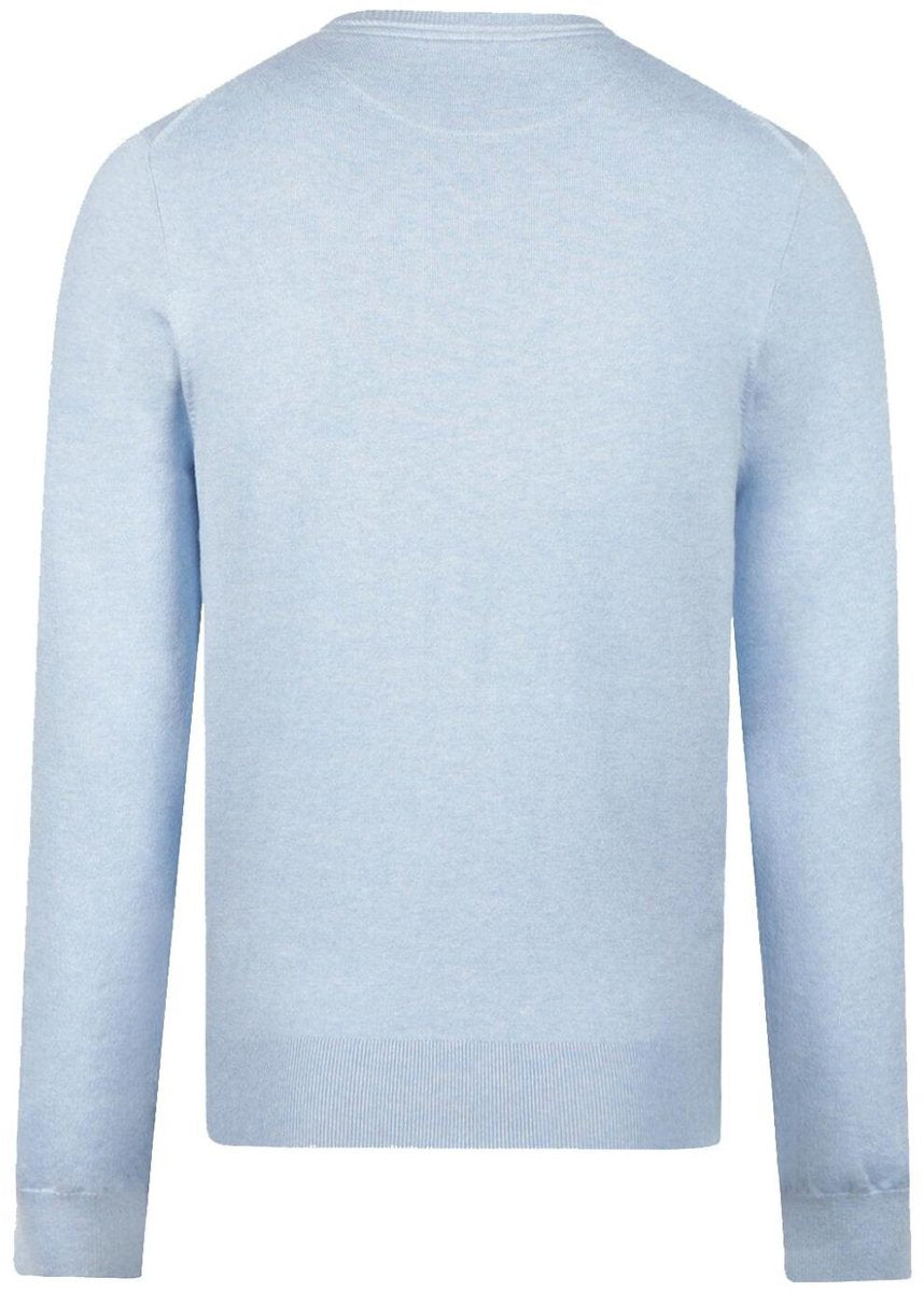 McGregor 12G Trui met V-hals - Lichtblauw - maat S