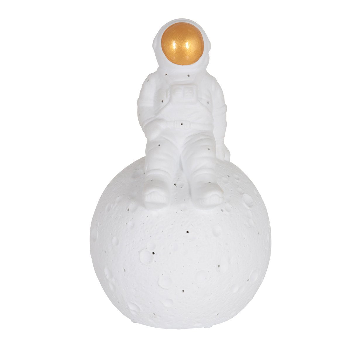 Anne Lighting tafellamp Jazz - wit - keramiek - 13 cm - E14 fitting - 3108W