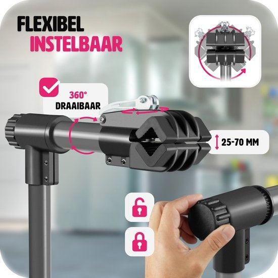 tectake - Fietsmontagestandaard montagestandaard e-bike - max. 45 kg. - 400991