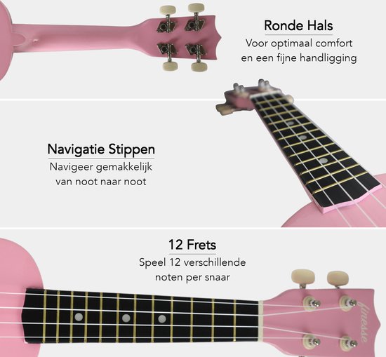 Finesse® Kahului Edition Ukulele 21" – Kindergitaar Meisje & Jongen – Speelgoed gitaar – Ukelele