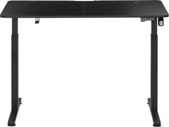 Elektrisch Verstelbaar Bureau / Sta Zit Bureau - 120 x 60 cm - Zwart