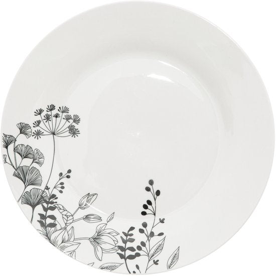 Servies WHITE FLORAL