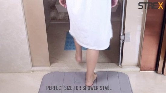 Strex Badmat / Antislipmat Douche - 53x53CM - Met Zuignappen - Douchemat Antislip voor Douche - Badkamermat