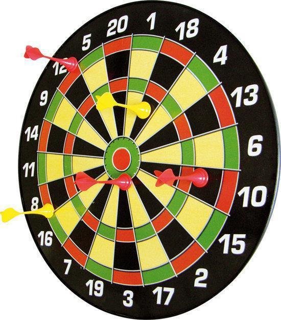 Magnetisch Dartbord Family - 40x40x40 cm