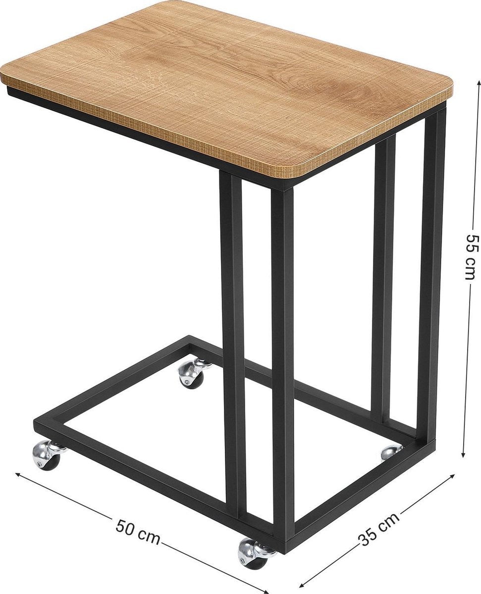 O'DADDY® Bijzettafel  - 50 x 35 x 55 cm - mangohout
