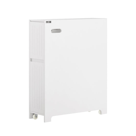 SoBuy Badkamerkast met 2 Lades - 60 x 20 x 75 cm - Wit