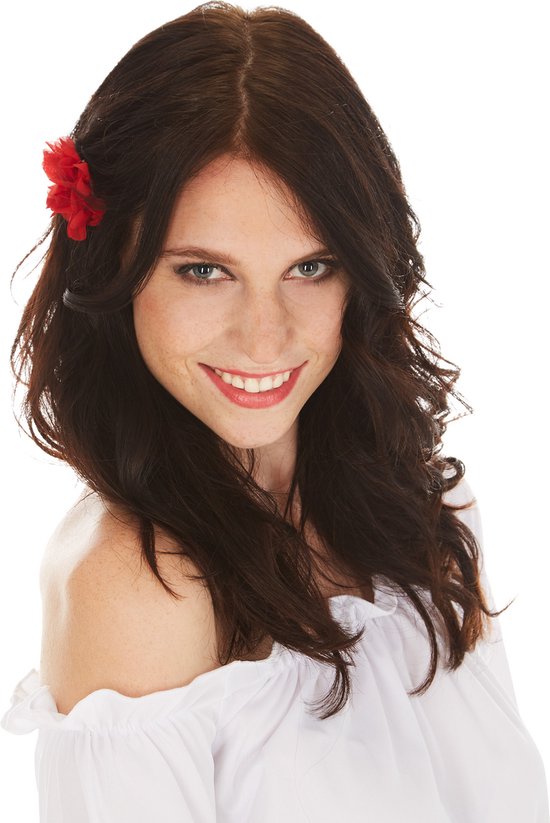 Dressforfun vrouwenkostuum gypsy XXL - verkleedkleding kostuum halloween verkleden feestkleding carnavalskleding carnaval feestkledij partykleding - 301009