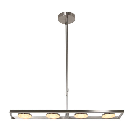 Hanglamp Soleil 3516ST Staal 4000 Lumen | Hoogte instelbaar | Steinhauer | Design en functioneel binnen verlichting