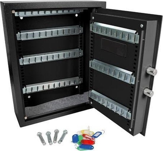 Sleutelkluis - 45 X 36 X 12 Cm - 71 Sleutels