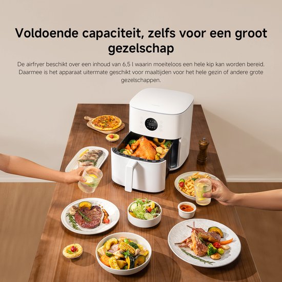 Xiaomi Air fryer XL 6,5L – 220°C – Voor 500g Friet – Zwart