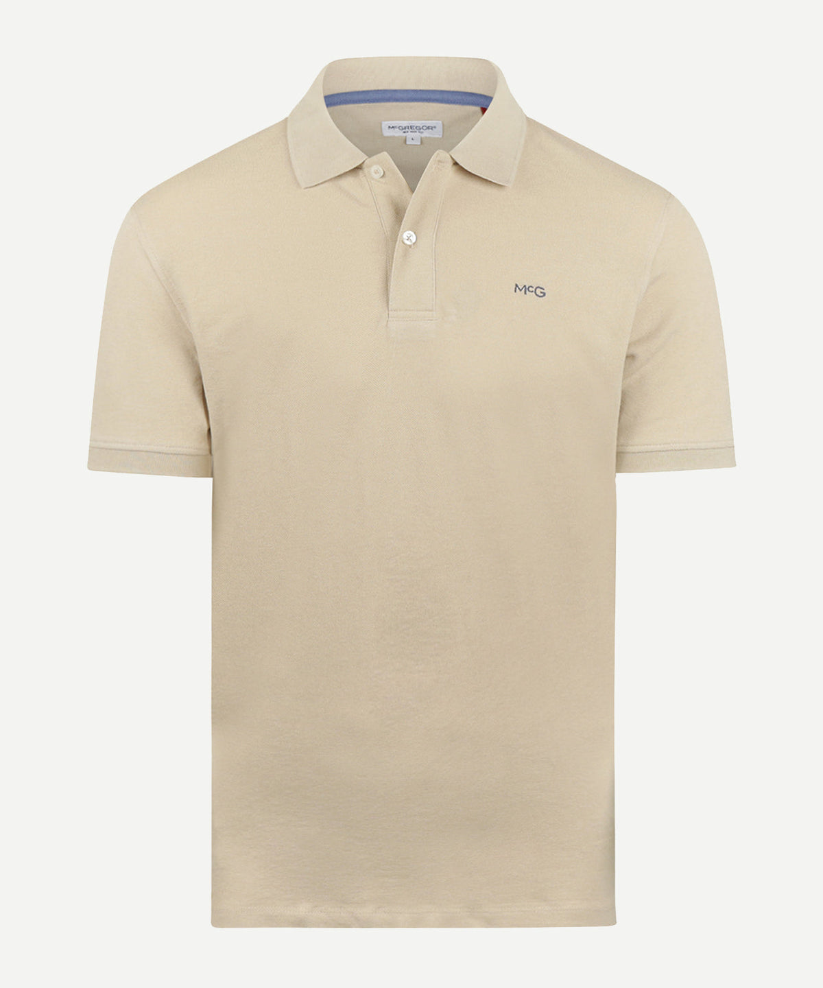 McGregor Classic Polo Regular Fit - 100% Katoen - Korte Mouw - Sand - Maat M