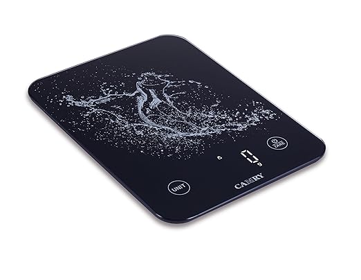 LEBENLANG - Waterdichte Digitale Keukenweegschaal – USB Oplaadbaar | Tot 10 kg | Incl. Oplaadkabel - Nauwkeurige Voedselschaal voor Bakken, Koken, Koffie & Dieetplanning