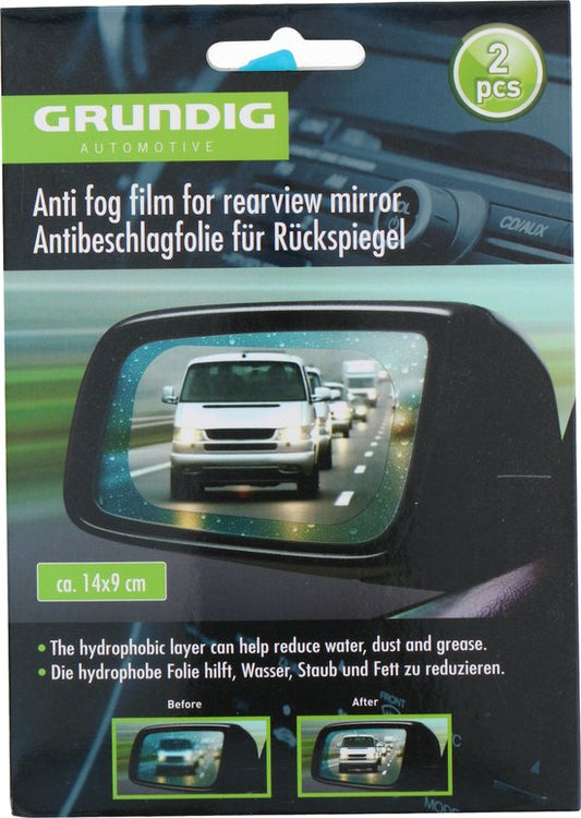 Grundig Anti Mist Folie - 2 Stuks - Condensfolie - Transparant