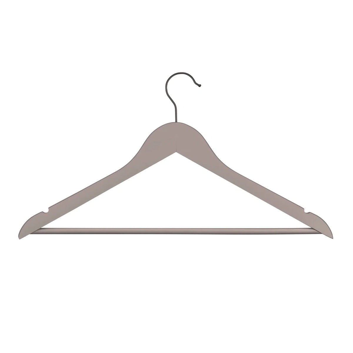 Blomus KAAHU Houten Kledinghangers - Set van 8 - Satellite - 44 cm