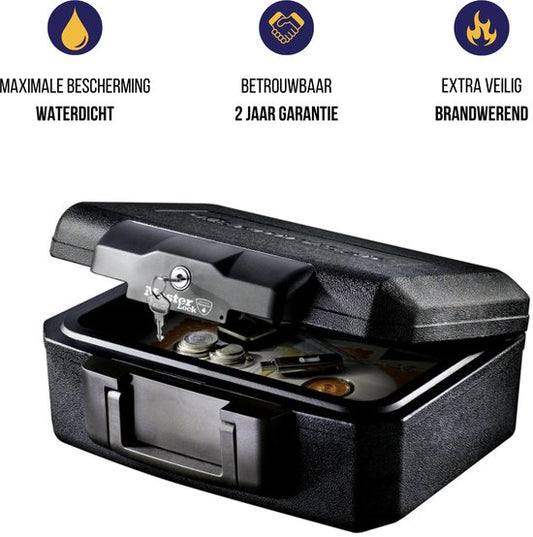 Masterlock L1200 Brandwerende Kluis voor thuis - Documentenkluis - ook waterwerend