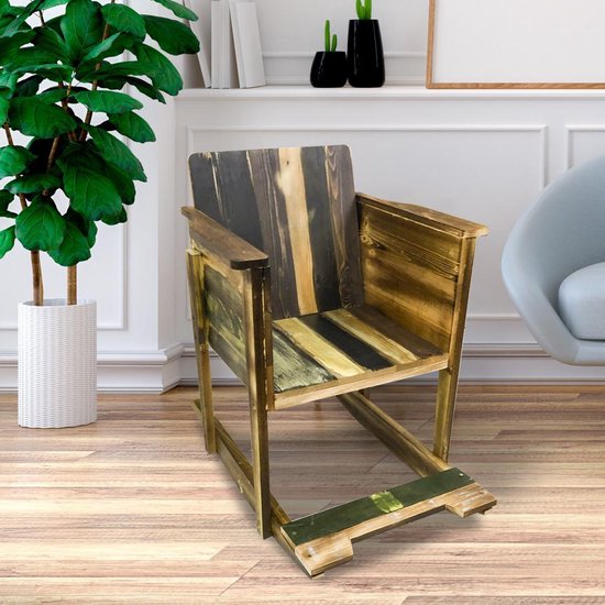 Schommelstoel kinderen Scrapie - gerecycled sloophout scrapwood design stijl