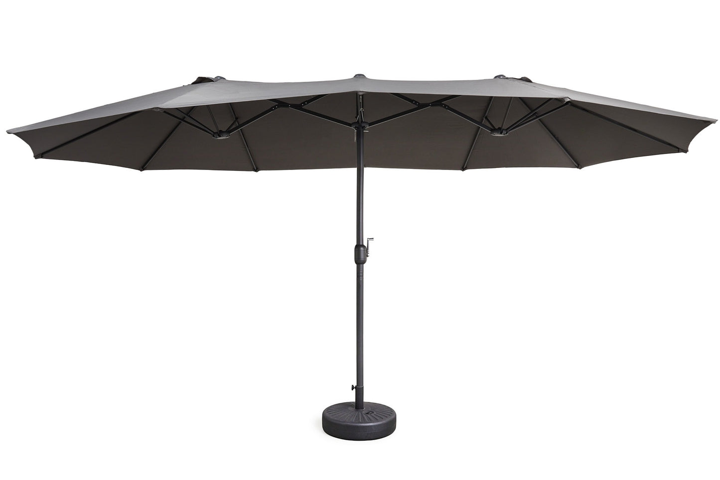 Lifa Garden - Dubbele Parasol met Hoes - 265 x 450 x 240 cm - UV50+