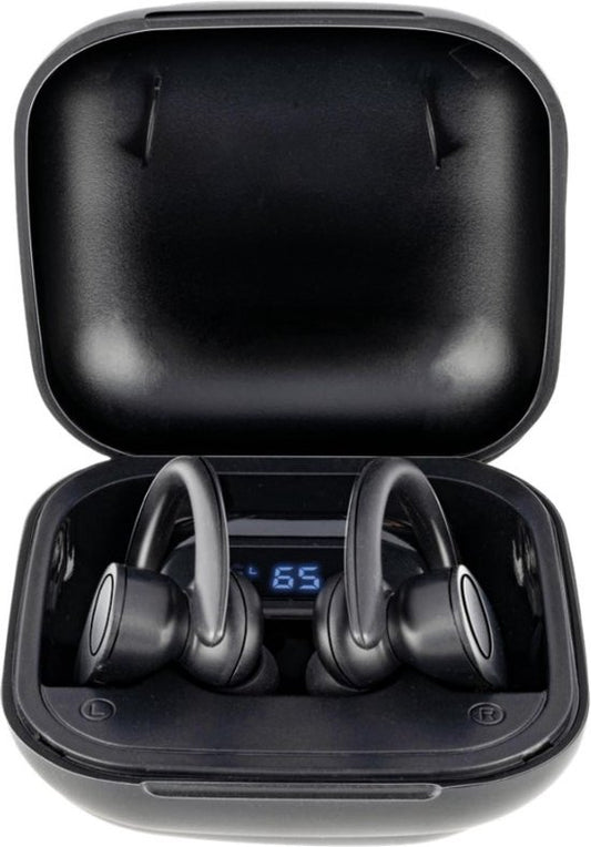 Grundig Draadloze Bluetooth Oordopjes - True Wireless Oortjes Draadloos - Earbuds met Tot 30 uur speeltijd - USB-C Snelladen - Comfortabele Pasvorm - Zwart