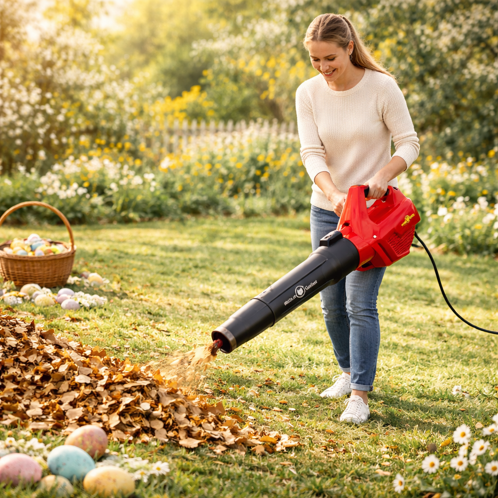 Wolf-Garten Lycos 40/740 B accu bladblazer & zuiger - Zonder Accu En Oplader – 240 km/h – 740 m³/h – 3,6 kg – rood/zwart