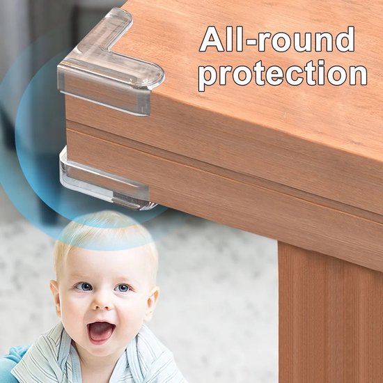 Hoekbeschermer - 12 stuks - Sterke Stootrand - Hoekbeschermers voor Tafel - Tafelhoek beschermers voor Baby en Kinderen - Transparant