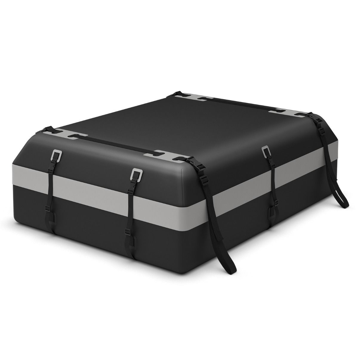 Coast Dakdraagtasje voor auto - waterdicht PVC - 595 liter - grijs en zwart