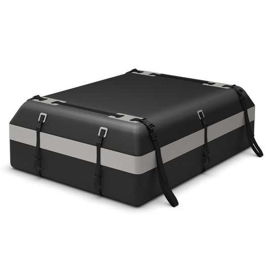 Coast Dakdraagtasje voor auto - waterdicht PVC - 595 liter - grijs en zwart