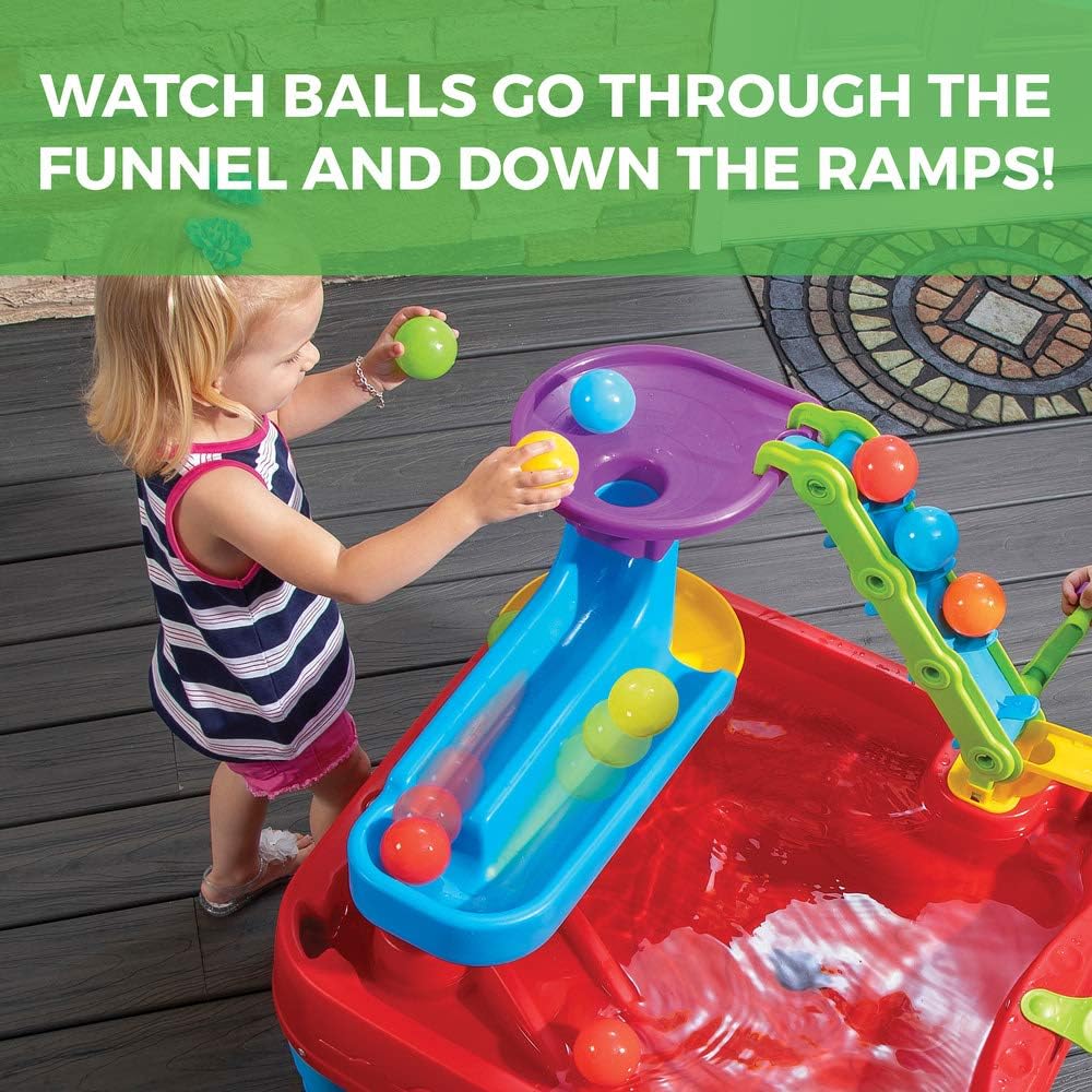 Step2 Discovery Ball Watertafel met Ballen – 13-delige Set – Waterspeelgoed voor Binnen en Buiten