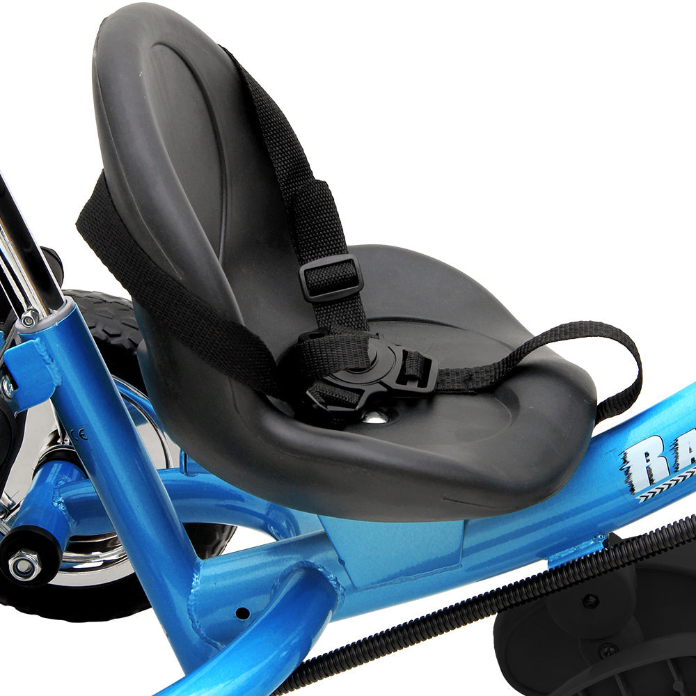 Deuba Kinderdriewieler Raceline - metaal - duwstang - blauw