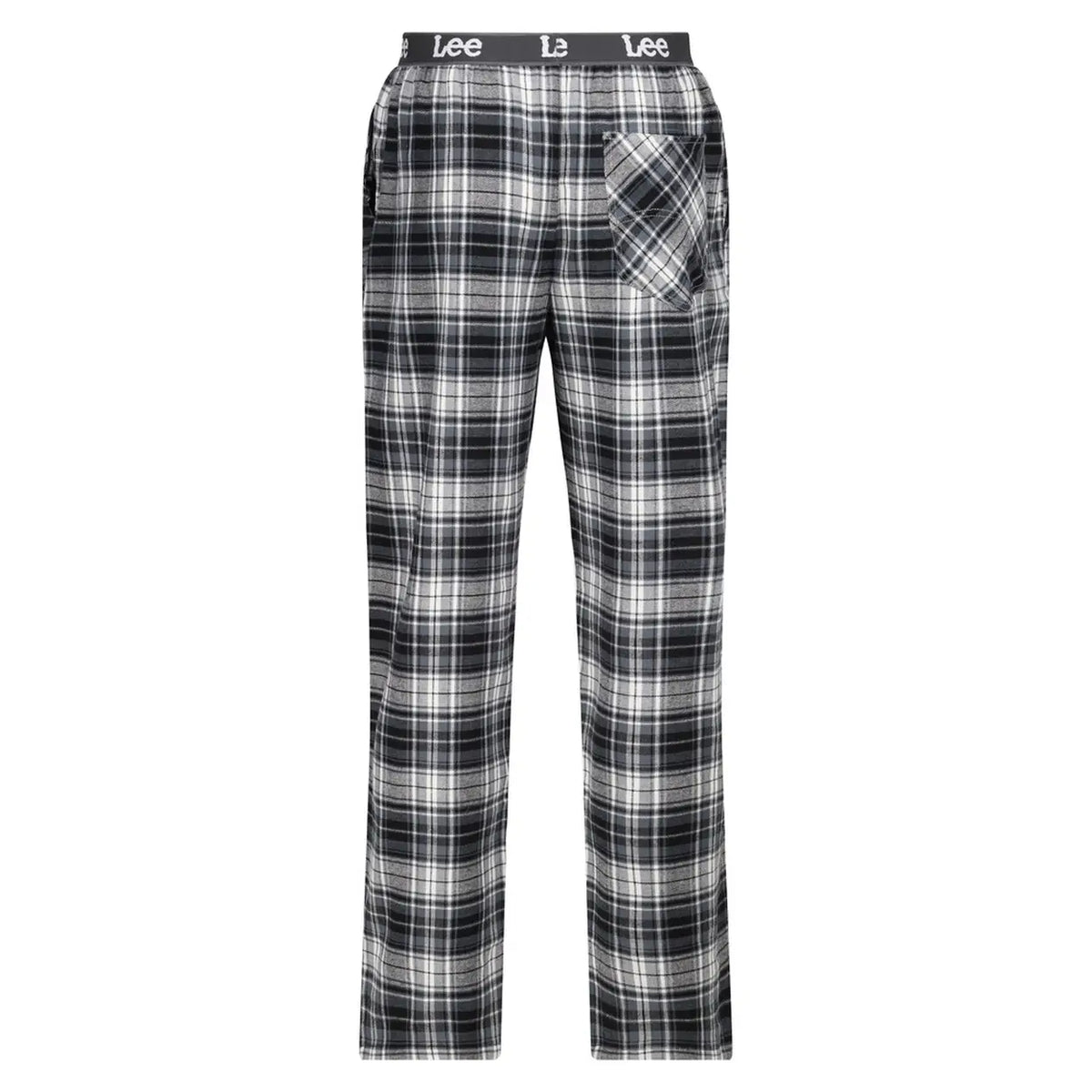 Lee Lounge broek Rio - zwart-wit geruit - maat XL