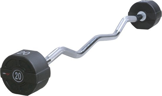 Lifemaxx PU EZ Curl Halterstang 35 kg