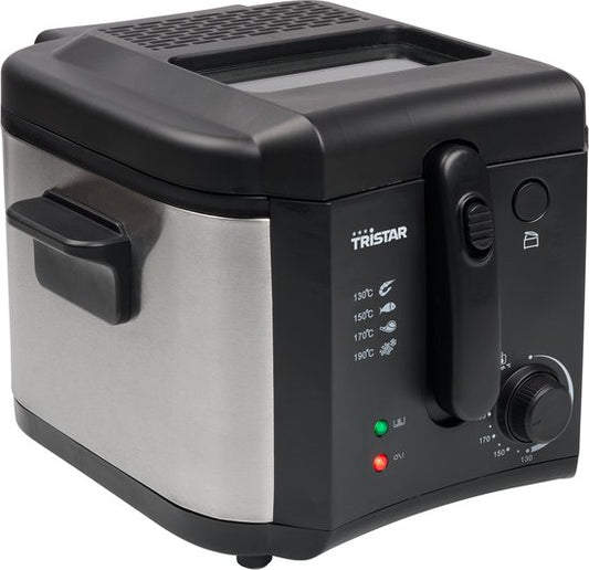 Tristar Frituurpan 2.5 liter - FR-6878 - Friteuse 1600W - Inklapbaar handvat - Zwart