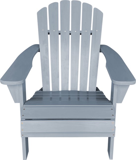 AXI Carmen Adirondack Stoel – Houten loungestoel met armleuningen – Hoge rugleuning - 90,5x78,4x93cm