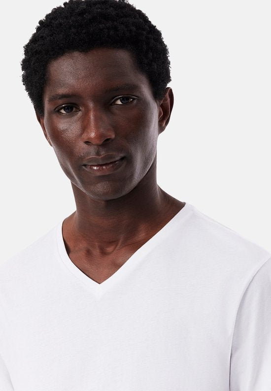 Lacoste t-shirt T-shirt met korte mouwen 3 stuks - wit - maat XXL