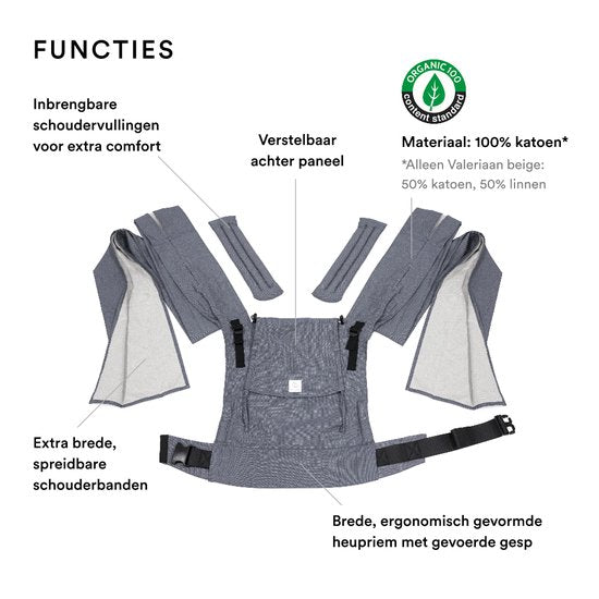 Stokke® Limas™ Babydrager Plus OCS - Slate Melange