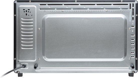 Inventum OV457B - Vrijstaande heteluchtoven - Draaispit - 45 liter - 2000 watt - 6 programma's - Zwart