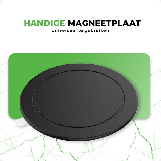 iSetchi MagSafe Magneet Platen Set universeel (2 stuks verpakking) - Voor Draadloze Opladers - Magneet Sticker Ring voor Telefoonhouders en MagSafe Accessoires - Geschikt voor alle Telefoons en Hoesjes