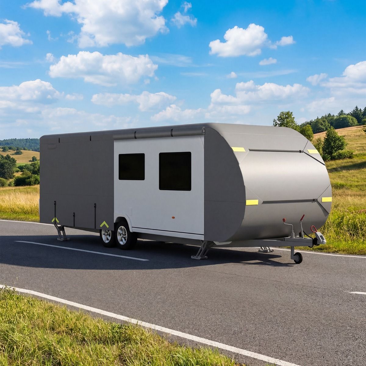 Coast Camperhoes - ademend en winddicht - 5-laags bescherming - maat M