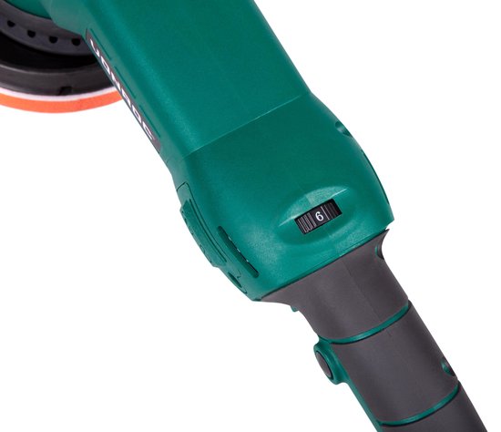 VONROC Excentrische polijstmachine - poetsmachine – 1050W – Ø150MM – Soft start – Incl. 1 schijf, steunschijf & tas