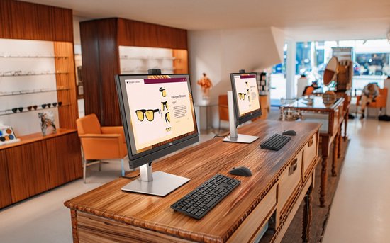 DELL Pro QC24251 - Alles-in-één PC - 24 inch - Core i5 - 16 GB RAM - 512 GB SSD - Windows 11 Pro - Webcam, Speakers & Microfoon
