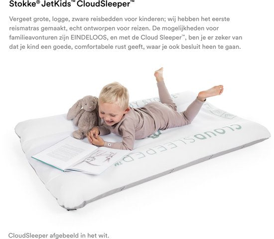 Stokke® JetKids™ Cloudsleeper - Reisematras 150 cm (Space Maze)
